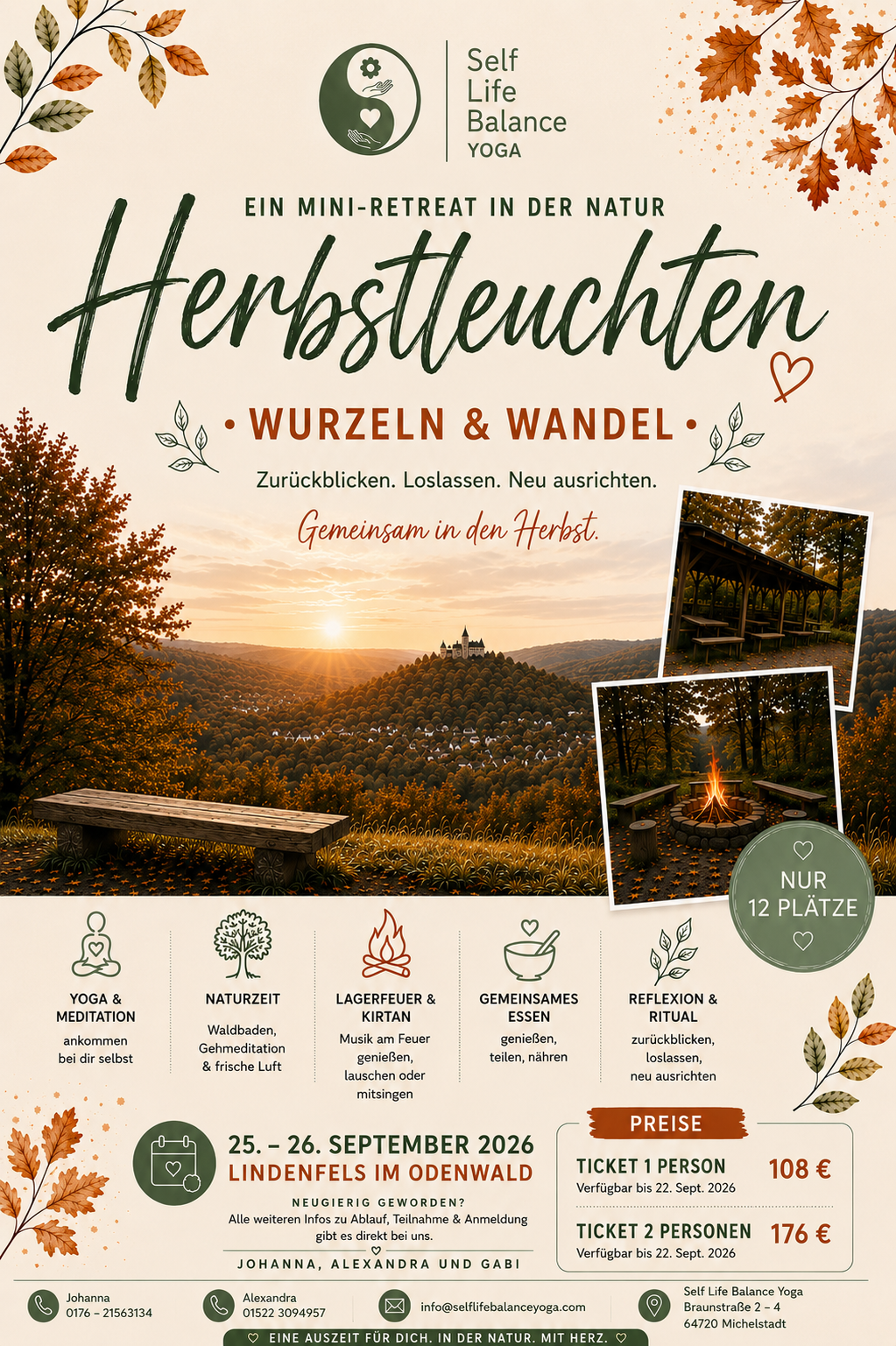 Herbstleuchten - Mini Retreat